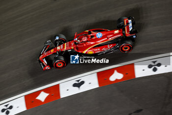 2024-11-22 - 16 LECLERC Charles (mco), Scuderia Ferrari SF-24, action during the Formula 1 Heineken Silver Las Vegas Grand Prix 2024, 22th round of the 2024 Formula One World Championship from November 21 to 23, 2024 on the Las Vegas Strip Circuit, in Las Vegas, United States of America - F1 - LAS VEGAS GRAND PRIX 2024 - FORMULA 1 - MOTORS