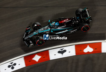 2024-11-22 - 63 RUSSELL George (gbr), Mercedes AMG F1 Team W15, action during the Formula 1 Heineken Silver Las Vegas Grand Prix 2024, 22th round of the 2024 Formula One World Championship from November 21 to 23, 2024 on the Las Vegas Strip Circuit, in Las Vegas, United States of America - F1 - LAS VEGAS GRAND PRIX 2024 - FORMULA 1 - MOTORS