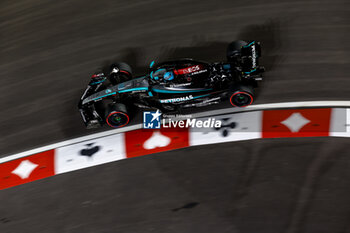 2024-11-22 - 63 RUSSELL George (gbr), Mercedes AMG F1 Team W15, action during the Formula 1 Heineken Silver Las Vegas Grand Prix 2024, 22th round of the 2024 Formula One World Championship from November 21 to 23, 2024 on the Las Vegas Strip Circuit, in Las Vegas, United States of America - F1 - LAS VEGAS GRAND PRIX 2024 - FORMULA 1 - MOTORS