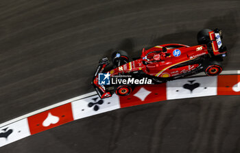 2024-11-22 - 16 LECLERC Charles (mco), Scuderia Ferrari SF-24, action during the Formula 1 Heineken Silver Las Vegas Grand Prix 2024, 22th round of the 2024 Formula One World Championship from November 21 to 23, 2024 on the Las Vegas Strip Circuit, in Las Vegas, United States of America - F1 - LAS VEGAS GRAND PRIX 2024 - FORMULA 1 - MOTORS