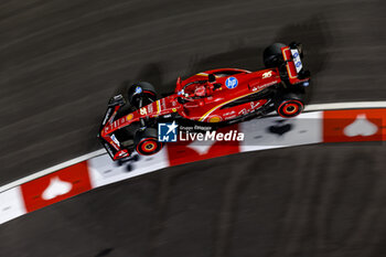 2024-11-22 - 16 LECLERC Charles (mco), Scuderia Ferrari SF-24, action during the Formula 1 Heineken Silver Las Vegas Grand Prix 2024, 22th round of the 2024 Formula One World Championship from November 21 to 23, 2024 on the Las Vegas Strip Circuit, in Las Vegas, United States of America - F1 - LAS VEGAS GRAND PRIX 2024 - FORMULA 1 - MOTORS