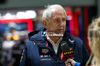 2024-11-22 - MARKO Helmut (aut), Drivers’ Manager of Red Bull Racing, portrait during the Formula 1 Heineken Silver Las Vegas Grand Prix 2024, 22th round of the 2024 Formula One World Championship from November 21 to 23, 2024 on the Las Vegas Strip Circuit, in Las Vegas, United States of America - F1 - LAS VEGAS GRAND PRIX 2024 - FORMULA 1 - MOTORS