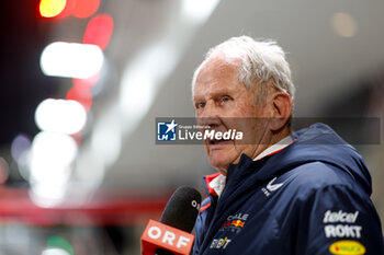 2024-11-22 - MARKO Helmut (aut), Drivers’ Manager of Red Bull Racing, portrait during the Formula 1 Heineken Silver Las Vegas Grand Prix 2024, 22th round of the 2024 Formula One World Championship from November 21 to 23, 2024 on the Las Vegas Strip Circuit, in Las Vegas, United States of America - F1 - LAS VEGAS GRAND PRIX 2024 - FORMULA 1 - MOTORS