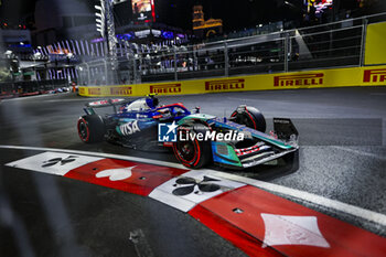 2024-11-23 - 22 TSUNODA Yuki (jap), Visa Cash App RB F1 Team VCARB 01, action during the Formula 1 Heineken Silver Las Vegas Grand Prix 2024, 22th round of the 2024 Formula One World Championship from November 21 to 23, 2024 on the Las Vegas Strip Circuit, in Las Vegas, United States of America - F1 - LAS VEGAS GRAND PRIX 2024 - FORMULA 1 - MOTORS