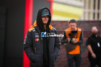 2024-11-23 - NORRIS Lando (gbr), McLaren F1 Team MCL38, portrait during the Formula 1 Heineken Silver Las Vegas Grand Prix 2024, 22th round of the 2024 Formula One World Championship from November 21 to 23, 2024 on the Las Vegas Strip Circuit, in Las Vegas, United States of America - F1 - LAS VEGAS GRAND PRIX 2024 - FORMULA 1 - MOTORS