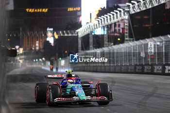 2024-11-23 - 22 TSUNODA Yuki (jap), Visa Cash App RB F1 Team VCARB 01, action during the Formula 1 Heineken Silver Las Vegas Grand Prix 2024, 22th round of the 2024 Formula One World Championship from November 21 to 23, 2024 on the Las Vegas Strip Circuit, in Las Vegas, United States of America - F1 - LAS VEGAS GRAND PRIX 2024 - FORMULA 1 - MOTORS