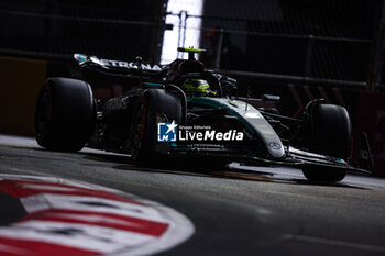 2024-11-23 - 44 HAMILTON Lewis (gbr), Mercedes AMG F1 Team W15, action during the Formula 1 Heineken Silver Las Vegas Grand Prix 2024, 22th round of the 2024 Formula One World Championship from November 21 to 23, 2024 on the Las Vegas Strip Circuit, in Las Vegas, United States of America - F1 - LAS VEGAS GRAND PRIX 2024 - FORMULA 1 - MOTORS