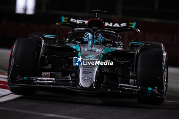 2024-11-23 - 63 RUSSELL George (gbr), Mercedes AMG F1 Team W15, action during the Formula 1 Heineken Silver Las Vegas Grand Prix 2024, 22th round of the 2024 Formula One World Championship from November 21 to 23, 2024 on the Las Vegas Strip Circuit, in Las Vegas, United States of America - F1 - LAS VEGAS GRAND PRIX 2024 - FORMULA 1 - MOTORS