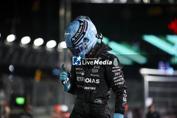 2024-11-23 - RUSSELL George (gbr), Mercedes AMG F1 Team W15, portrait during the Formula 1 Heineken Silver Las Vegas Grand Prix 2024, 22th round of the 2024 Formula One World Championship from November 21 to 23, 2024 on the Las Vegas Strip Circuit, in Las Vegas, United States of America - F1 - LAS VEGAS GRAND PRIX 2024 - FORMULA 1 - MOTORS