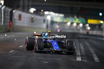 2024-11-23 - 43 COLAPINTO Franco (arg), Williams Racing FW46, action during the Formula 1 Heineken Silver Las Vegas Grand Prix 2024, 22th round of the 2024 Formula One World Championship from November 21 to 23, 2024 on the Las Vegas Strip Circuit, in Las Vegas, United States of America - F1 - LAS VEGAS GRAND PRIX 2024 - FORMULA 1 - MOTORS