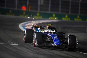 2024-11-23 - 43 COLAPINTO Franco (arg), Williams Racing FW46, action during the Formula 1 Heineken Silver Las Vegas Grand Prix 2024, 22th round of the 2024 Formula One World Championship from November 21 to 23, 2024 on the Las Vegas Strip Circuit, in Las Vegas, United States of America - F1 - LAS VEGAS GRAND PRIX 2024 - FORMULA 1 - MOTORS