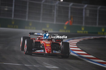 2024-11-23 - 16 LECLERC Charles (mco), Scuderia Ferrari SF-24, action during the Formula 1 Heineken Silver Las Vegas Grand Prix 2024, 22th round of the 2024 Formula One World Championship from November 21 to 23, 2024 on the Las Vegas Strip Circuit, in Las Vegas, United States of America - F1 - LAS VEGAS GRAND PRIX 2024 - FORMULA 1 - MOTORS