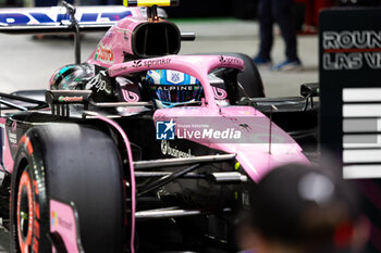 2024-11-23 - GASLY Pierre (fra), Alpine F1 Team A524, portrait during the Formula 1 Heineken Silver Las Vegas Grand Prix 2024, 22th round of the 2024 Formula One World Championship from November 21 to 23, 2024 on the Las Vegas Strip Circuit, in Las Vegas, United States of America - F1 - LAS VEGAS GRAND PRIX 2024 - FORMULA 1 - MOTORS