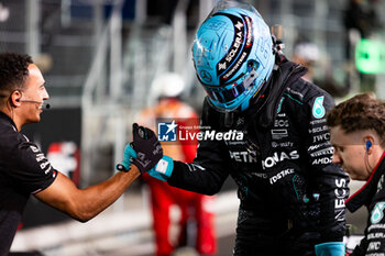 2024-11-23 - RUSSELL George (gbr), Mercedes AMG F1 Team W15, portrait during the Formula 1 Heineken Silver Las Vegas Grand Prix 2024, 22th round of the 2024 Formula One World Championship from November 21 to 23, 2024 on the Las Vegas Strip Circuit, in Las Vegas, United States of America - F1 - LAS VEGAS GRAND PRIX 2024 - FORMULA 1 - MOTORS