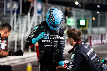 2024-11-23 - RUSSELL George (gbr), Mercedes AMG F1 Team W15, portrait during the Formula 1 Heineken Silver Las Vegas Grand Prix 2024, 22th round of the 2024 Formula One World Championship from November 21 to 23, 2024 on the Las Vegas Strip Circuit, in Las Vegas, United States of America - F1 - LAS VEGAS GRAND PRIX 2024 - FORMULA 1 - MOTORS