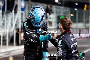 2024-11-23 - RUSSELL George (gbr), Mercedes AMG F1 Team W15, portrait during the Formula 1 Heineken Silver Las Vegas Grand Prix 2024, 22th round of the 2024 Formula One World Championship from November 21 to 23, 2024 on the Las Vegas Strip Circuit, in Las Vegas, United States of America - F1 - LAS VEGAS GRAND PRIX 2024 - FORMULA 1 - MOTORS