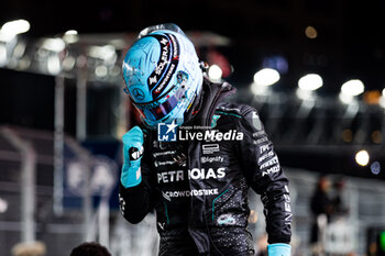 2024-11-23 - RUSSELL George (gbr), Mercedes AMG F1 Team W15, portrait during the Formula 1 Heineken Silver Las Vegas Grand Prix 2024, 22th round of the 2024 Formula One World Championship from November 21 to 23, 2024 on the Las Vegas Strip Circuit, in Las Vegas, United States of America - F1 - LAS VEGAS GRAND PRIX 2024 - FORMULA 1 - MOTORS