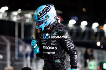 2024-11-23 - RUSSELL George (gbr), Mercedes AMG F1 Team W15, portrait during the Formula 1 Heineken Silver Las Vegas Grand Prix 2024, 22th round of the 2024 Formula One World Championship from November 21 to 23, 2024 on the Las Vegas Strip Circuit, in Las Vegas, United States of America - F1 - LAS VEGAS GRAND PRIX 2024 - FORMULA 1 - MOTORS