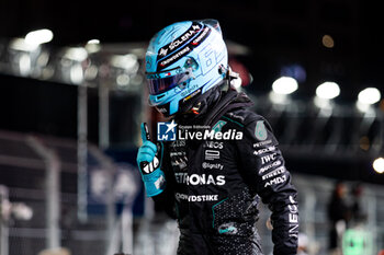 2024-11-23 - RUSSELL George (gbr), Mercedes AMG F1 Team W15, portrait during the Formula 1 Heineken Silver Las Vegas Grand Prix 2024, 22th round of the 2024 Formula One World Championship from November 21 to 23, 2024 on the Las Vegas Strip Circuit, in Las Vegas, United States of America - F1 - LAS VEGAS GRAND PRIX 2024 - FORMULA 1 - MOTORS