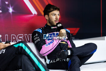 2024-11-23 - GASLY Pierre (fra), Alpine F1 Team A524, portrait during the Formula 1 Heineken Silver Las Vegas Grand Prix 2024, 22th round of the 2024 Formula One World Championship from November 21 to 23, 2024 on the Las Vegas Strip Circuit, in Las Vegas, United States of America - F1 - LAS VEGAS GRAND PRIX 2024 - FORMULA 1 - MOTORS