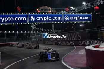 2024-11-23 - 43 COLAPINTO Franco (arg), Williams Racing FW46, action during the Formula 1 Heineken Silver Las Vegas Grand Prix 2024, 22th round of the 2024 Formula One World Championship from November 21 to 23, 2024 on the Las Vegas Strip Circuit, in Las Vegas, United States of America - F1 - LAS VEGAS GRAND PRIX 2024 - FORMULA 1 - MOTORS