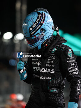 2024-11-23 - RUSSELL George (gbr), Mercedes AMG F1 Team W15, portrait pole position during the Formula 1 Heineken Silver Las Vegas Grand Prix 2024, 22th round of the 2024 Formula One World Championship from November 21 to 23, 2024 on the Las Vegas Strip Circuit, in Las Vegas, United States of America - F1 - LAS VEGAS GRAND PRIX 2024 - FORMULA 1 - MOTORS