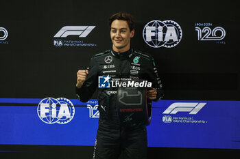 2024-11-23 - RUSSELL George (gbr), Mercedes AMG F1 Team W15, portrait pole position during the Formula 1 Heineken Silver Las Vegas Grand Prix 2024, 22th round of the 2024 Formula One World Championship from November 21 to 23, 2024 on the Las Vegas Strip Circuit, in Las Vegas, United States of America - F1 - LAS VEGAS GRAND PRIX 2024 - FORMULA 1 - MOTORS