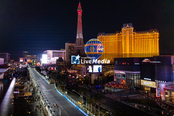 2024-11-23 - 11 PEREZ Sergio (mex), Red Bull Racing RB20, action during the Formula 1 Heineken Silver Las Vegas Grand Prix 2024, 22th round of the 2024 Formula One World Championship from November 21 to 23, 2024 on the Las Vegas Strip Circuit, in Las Vegas, United States of America - F1 - LAS VEGAS GRAND PRIX 2024 - FORMULA 1 - MOTORS