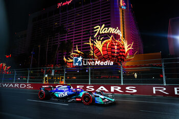 2024-11-23 - 22 TSUNODA Yuki (jap), Visa Cash App RB F1 Team VCARB 01, action during the Formula 1 Heineken Silver Las Vegas Grand Prix 2024, 22th round of the 2024 Formula One World Championship from November 21 to 23, 2024 on the Las Vegas Strip Circuit, in Las Vegas, United States of America - F1 - LAS VEGAS GRAND PRIX 2024 - FORMULA 1 - MOTORS