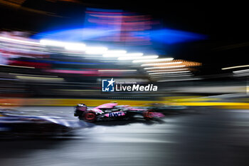 2024-11-23 - 10 GASLY Pierre (fra), Alpine F1 Team A524, action during the Formula 1 Heineken Silver Las Vegas Grand Prix 2024, 22th round of the 2024 Formula One World Championship from November 21 to 23, 2024 on the Las Vegas Strip Circuit, in Las Vegas, United States of America - F1 - LAS VEGAS GRAND PRIX 2024 - FORMULA 1 - MOTORS