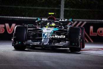 2024-11-23 - 44 HAMILTON Lewis (gbr), Mercedes AMG F1 Team W15, action during the Formula 1 Heineken Silver Las Vegas Grand Prix 2024, 22th round of the 2024 Formula One World Championship from November 21 to 23, 2024 on the Las Vegas Strip Circuit, in Las Vegas, United States of America - F1 - LAS VEGAS GRAND PRIX 2024 - FORMULA 1 - MOTORS