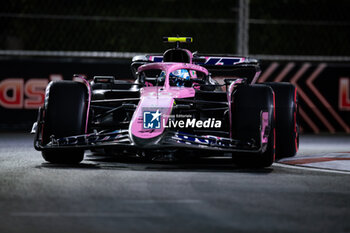 2024-11-23 - 10 GASLY Pierre (fra), Alpine F1 Team A524, action during the Formula 1 Heineken Silver Las Vegas Grand Prix 2024, 22th round of the 2024 Formula One World Championship from November 21 to 23, 2024 on the Las Vegas Strip Circuit, in Las Vegas, United States of America - F1 - LAS VEGAS GRAND PRIX 2024 - FORMULA 1 - MOTORS