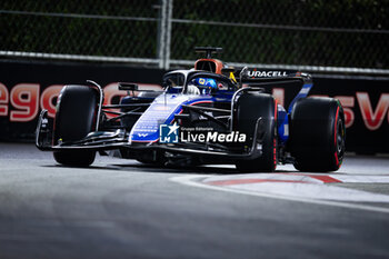 2024-11-23 - 23 ALBON Alexander (tha), Williams Racing FW45, action during the Formula 1 Heineken Silver Las Vegas Grand Prix 2024, 22th round of the 2024 Formula One World Championship from November 21 to 23, 2024 on the Las Vegas Strip Circuit, in Las Vegas, United States of America - F1 - LAS VEGAS GRAND PRIX 2024 - FORMULA 1 - MOTORS