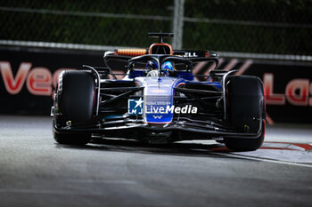 2024-11-23 - 23 ALBON Alexander (tha), Williams Racing FW45, action during the Formula 1 Heineken Silver Las Vegas Grand Prix 2024, 22th round of the 2024 Formula One World Championship from November 21 to 23, 2024 on the Las Vegas Strip Circuit, in Las Vegas, United States of America - F1 - LAS VEGAS GRAND PRIX 2024 - FORMULA 1 - MOTORS