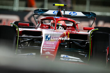 2024-11-23 - 55 SAINZ Carlos (spa), Scuderia Ferrari SF-24, action during the Formula 1 Heineken Silver Las Vegas Grand Prix 2024, 22th round of the 2024 Formula One World Championship from November 21 to 23, 2024 on the Las Vegas Strip Circuit, in Las Vegas, United States of America - F1 - LAS VEGAS GRAND PRIX 2024 - FORMULA 1 - MOTORS