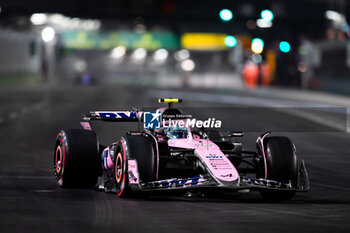 2024-11-23 - 10 GASLY Pierre (fra), Alpine F1 Team A524, action during the Formula 1 Heineken Silver Las Vegas Grand Prix 2024, 22th round of the 2024 Formula One World Championship from November 21 to 23, 2024 on the Las Vegas Strip Circuit, in Las Vegas, United States of America - F1 - LAS VEGAS GRAND PRIX 2024 - FORMULA 1 - MOTORS