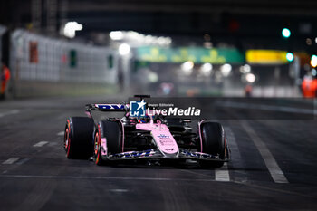 2024-11-23 - 31 OCON Esteban (fra), Alpine F1 Team A524, action during the Formula 1 Heineken Silver Las Vegas Grand Prix 2024, 22th round of the 2024 Formula One World Championship from November 21 to 23, 2024 on the Las Vegas Strip Circuit, in Las Vegas, United States of America - F1 - LAS VEGAS GRAND PRIX 2024 - FORMULA 1 - MOTORS