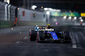 2024-11-23 - 43 COLAPINTO Franco (arg), Williams Racing FW46, action during the Formula 1 Heineken Silver Las Vegas Grand Prix 2024, 22th round of the 2024 Formula One World Championship from November 21 to 23, 2024 on the Las Vegas Strip Circuit, in Las Vegas, United States of America - F1 - LAS VEGAS GRAND PRIX 2024 - FORMULA 1 - MOTORS