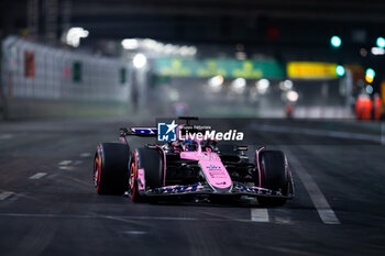 2024-11-23 - 31 OCON Esteban (fra), Alpine F1 Team A524, action during the Formula 1 Heineken Silver Las Vegas Grand Prix 2024, 22th round of the 2024 Formula One World Championship from November 21 to 23, 2024 on the Las Vegas Strip Circuit, in Las Vegas, United States of America - F1 - LAS VEGAS GRAND PRIX 2024 - FORMULA 1 - MOTORS