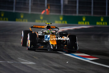 2024-11-23 - 04 NORRIS Lando (gbr), McLaren F1 Team MCL38, action during the Formula 1 Heineken Silver Las Vegas Grand Prix 2024, 22th round of the 2024 Formula One World Championship from November 21 to 23, 2024 on the Las Vegas Strip Circuit, in Las Vegas, United States of America - F1 - LAS VEGAS GRAND PRIX 2024 - FORMULA 1 - MOTORS