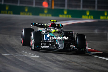 2024-11-23 - 44 HAMILTON Lewis (gbr), Mercedes AMG F1 Team W15, action during the Formula 1 Heineken Silver Las Vegas Grand Prix 2024, 22th round of the 2024 Formula One World Championship from November 21 to 23, 2024 on the Las Vegas Strip Circuit, in Las Vegas, United States of America - F1 - LAS VEGAS GRAND PRIX 2024 - FORMULA 1 - MOTORS