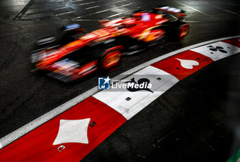 2024-11-23 - 16 LECLERC Charles (mco), Scuderia Ferrari SF-24, action during the Formula 1 Heineken Silver Las Vegas Grand Prix 2024, 22th round of the 2024 Formula One World Championship from November 21 to 23, 2024 on the Las Vegas Strip Circuit, in Las Vegas, United States of America - F1 - LAS VEGAS GRAND PRIX 2024 - FORMULA 1 - MOTORS