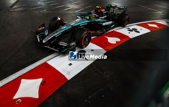 2024-11-23 - 44 HAMILTON Lewis (gbr), Mercedes AMG F1 Team W15, action during the Formula 1 Heineken Silver Las Vegas Grand Prix 2024, 22th round of the 2024 Formula One World Championship from November 21 to 23, 2024 on the Las Vegas Strip Circuit, in Las Vegas, United States of America - F1 - LAS VEGAS GRAND PRIX 2024 - FORMULA 1 - MOTORS