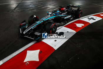 2024-11-23 - 63 RUSSELL George (gbr), Mercedes AMG F1 Team W15, action during the Formula 1 Heineken Silver Las Vegas Grand Prix 2024, 22th round of the 2024 Formula One World Championship from November 21 to 23, 2024 on the Las Vegas Strip Circuit, in Las Vegas, United States of America - F1 - LAS VEGAS GRAND PRIX 2024 - FORMULA 1 - MOTORS