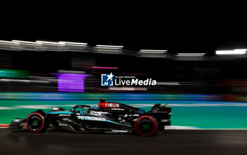 2024-11-23 - 63 RUSSELL George (gbr), Mercedes AMG F1 Team W15, action during the Formula 1 Heineken Silver Las Vegas Grand Prix 2024, 22th round of the 2024 Formula One World Championship from November 21 to 23, 2024 on the Las Vegas Strip Circuit, in Las Vegas, United States of America - F1 - LAS VEGAS GRAND PRIX 2024 - FORMULA 1 - MOTORS