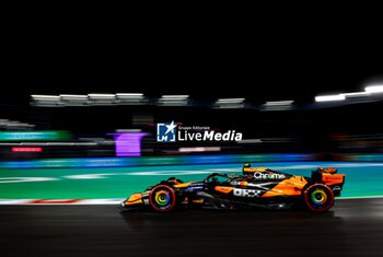 2024-11-23 - 04 NORRIS Lando (gbr), McLaren F1 Team MCL38, action during the Formula 1 Heineken Silver Las Vegas Grand Prix 2024, 22th round of the 2024 Formula One World Championship from November 21 to 23, 2024 on the Las Vegas Strip Circuit, in Las Vegas, United States of America - F1 - LAS VEGAS GRAND PRIX 2024 - FORMULA 1 - MOTORS