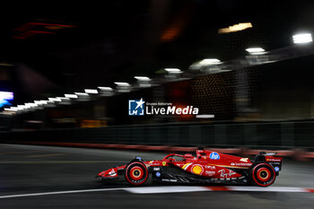 2024-11-23 - 16 LECLERC Charles (mco), Scuderia Ferrari SF-24, action during the Formula 1 Heineken Silver Las Vegas Grand Prix 2024, 22th round of the 2024 Formula One World Championship from November 21 to 23, 2024 on the Las Vegas Strip Circuit, in Las Vegas, United States of America - F1 - LAS VEGAS GRAND PRIX 2024 - FORMULA 1 - MOTORS