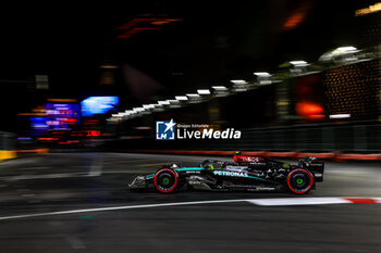 2024-11-23 - 44 HAMILTON Lewis (gbr), Mercedes AMG F1 Team W15, action during the Formula 1 Heineken Silver Las Vegas Grand Prix 2024, 22th round of the 2024 Formula One World Championship from November 21 to 23, 2024 on the Las Vegas Strip Circuit, in Las Vegas, United States of America - F1 - LAS VEGAS GRAND PRIX 2024 - FORMULA 1 - MOTORS