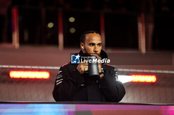 2024-11-24 - HAMILTON Lewis (gbr), Mercedes AMG F1 Team W15, portrait during the Formula 1 Heineken Silver Las Vegas Grand Prix 2024, 22th round of the 2024 Formula One World Championship from November 21 to 23, 2024 on the Las Vegas Strip Circuit, in Las Vegas, United States of America - F1 - LAS VEGAS GRAND PRIX 2024 - FORMULA 1 - MOTORS