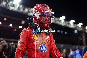 2024-11-24 - LECLERC Charles (mco), Scuderia Ferrari SF-24, portrait during the Formula 1 Heineken Silver Las Vegas Grand Prix 2024, 22th round of the 2024 Formula One World Championship from November 21 to 23, 2024 on the Las Vegas Strip Circuit, in Las Vegas, United States of America - F1 - LAS VEGAS GRAND PRIX 2024 - FORMULA 1 - MOTORS